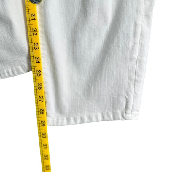 INC International Concepts White Distressed 5 Pocket Design Jeans Pants Size 14 - Picture 8 of 8